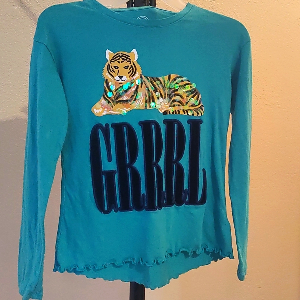 Wonder nation long sleeve top for girls.